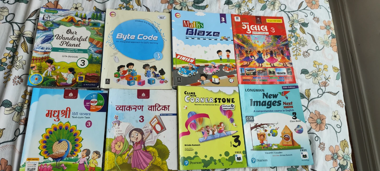 Grade 3 CBSE NCERT INDIAN Curriculum School Books Bundle - photo 2