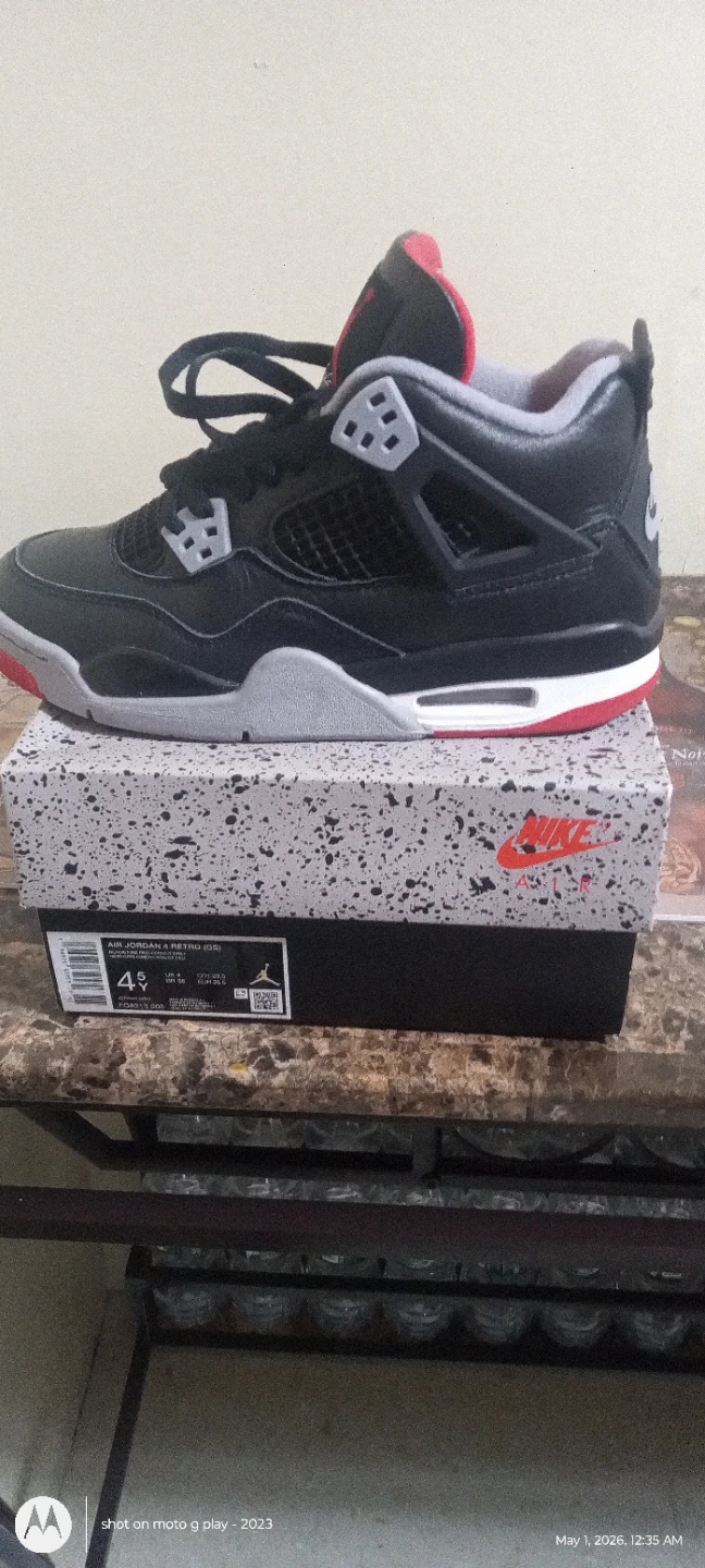 Nike Air Jordan 4 Retro GS 'Black Cat' (2020) - photo 2
