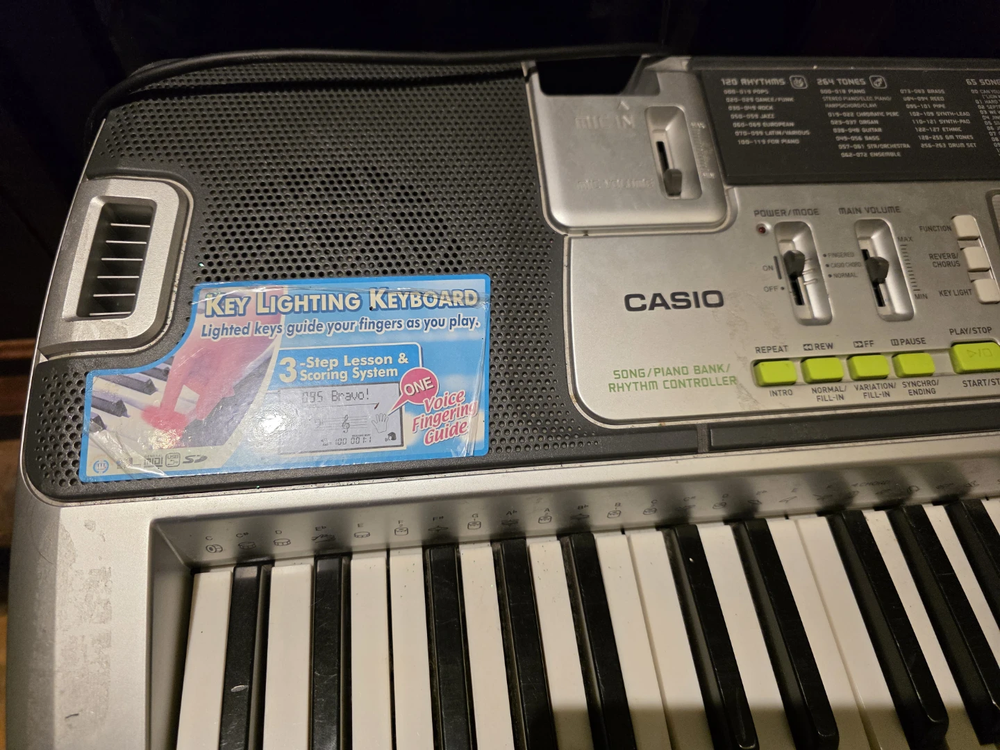 Casio Key Lighting Keyboard
