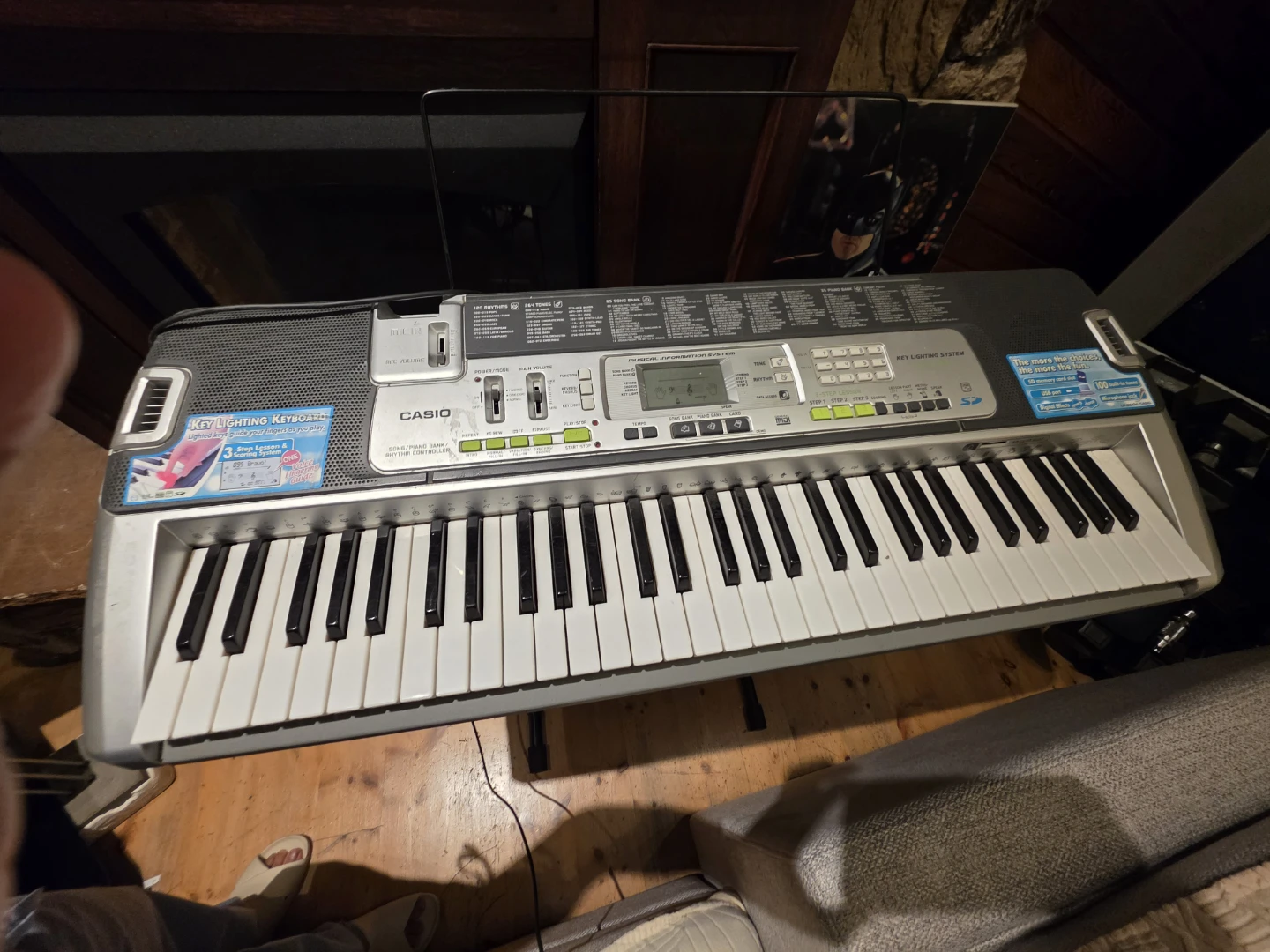 Casio Key Lighting Keyboard - photo 2