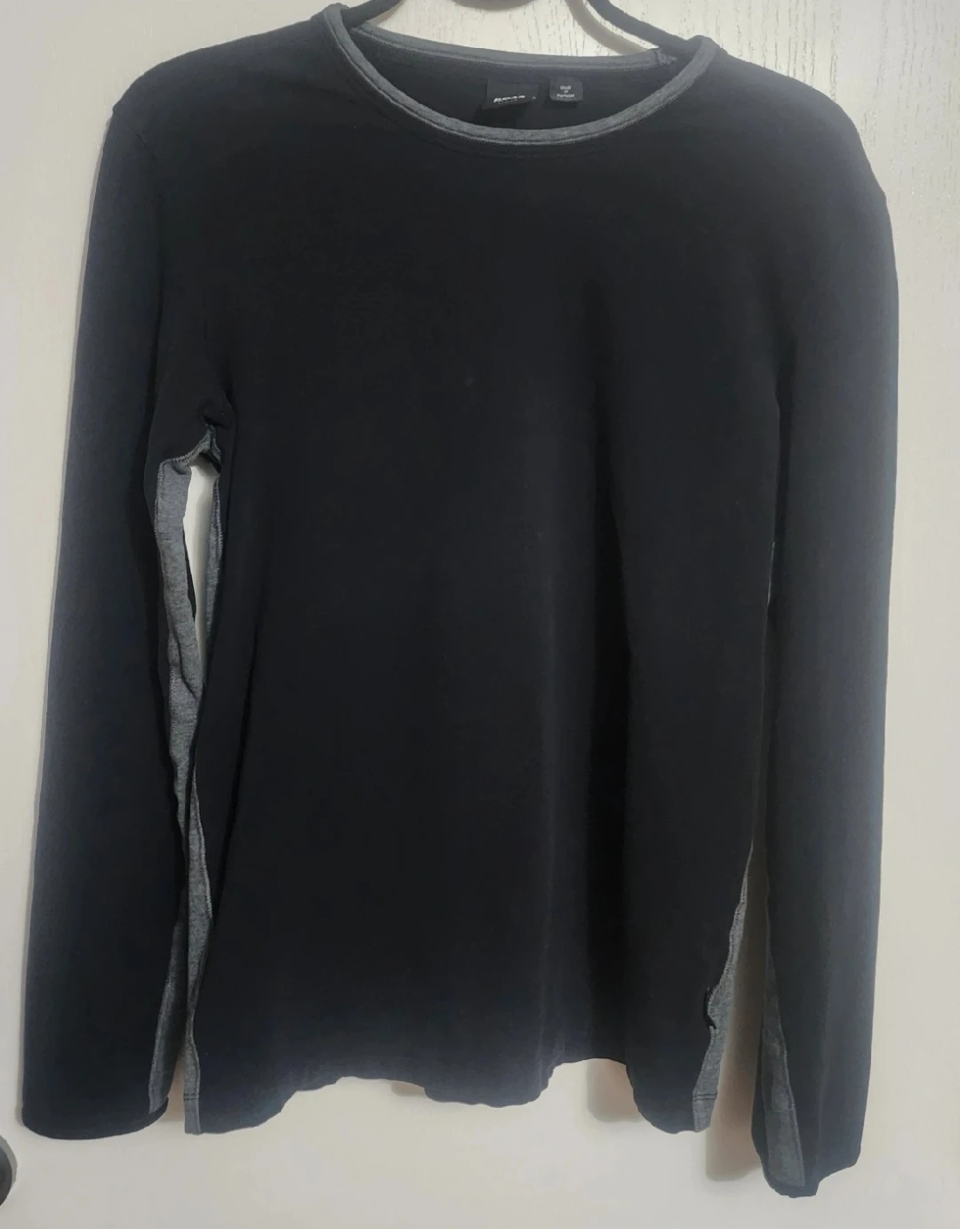 Hugo Boss Long Sleeve Shirt - Black - Size L