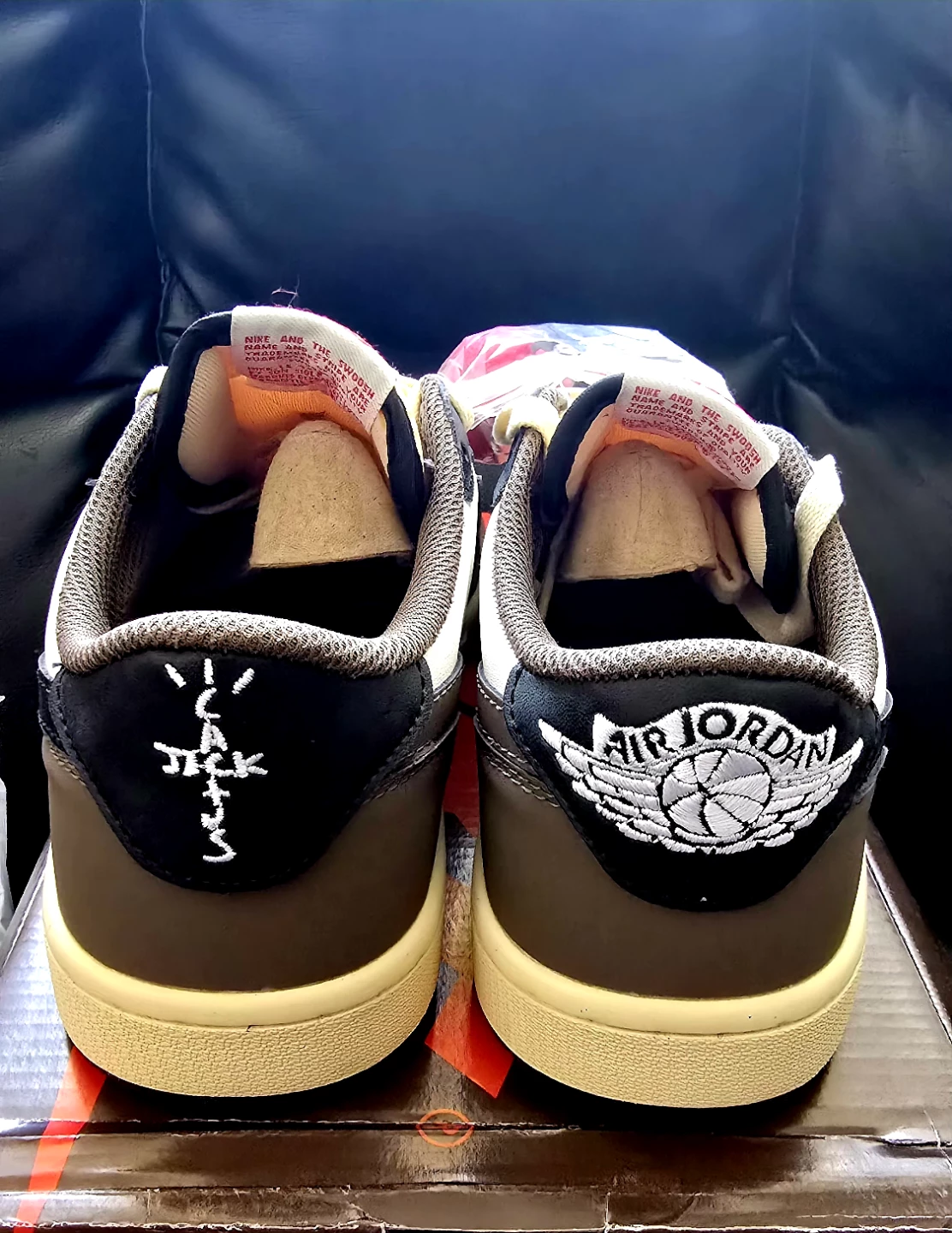Brand new AJ1 Travis Scott Cactus Jack special edition for sale - photo 5