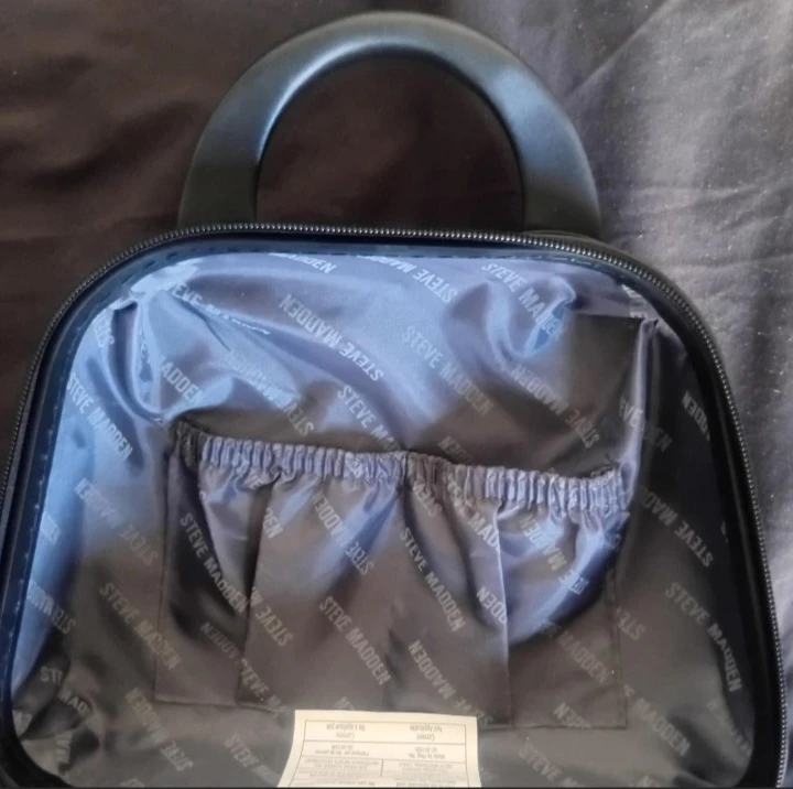 Steve Madden Black Vanity Case/Cosmetic Bag - photo 4