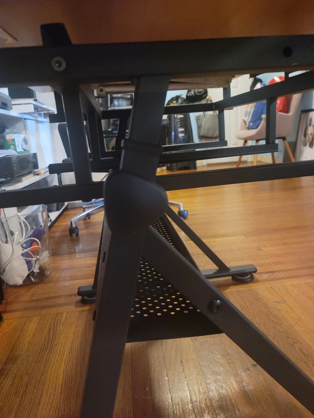 Adjustable Drafting Table with Storage - photo 5