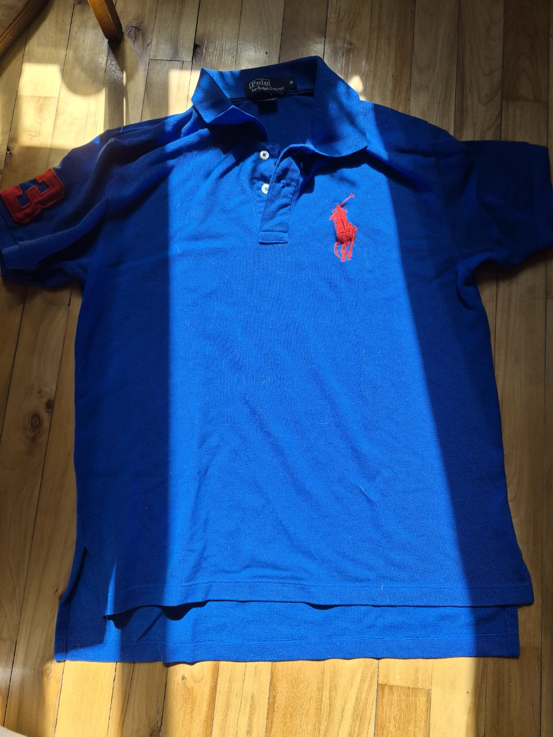 Polo Ralph Lauren Blue Polo Shirt Size M