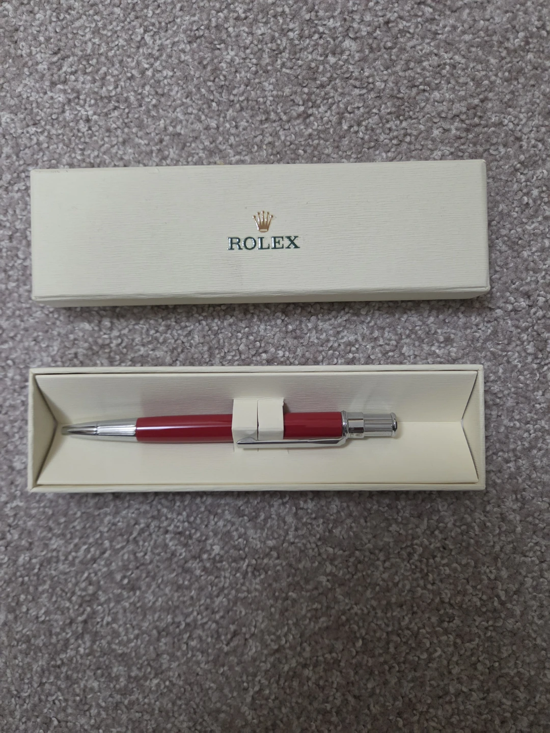 Rolex Red Pen with Box - photo 2
