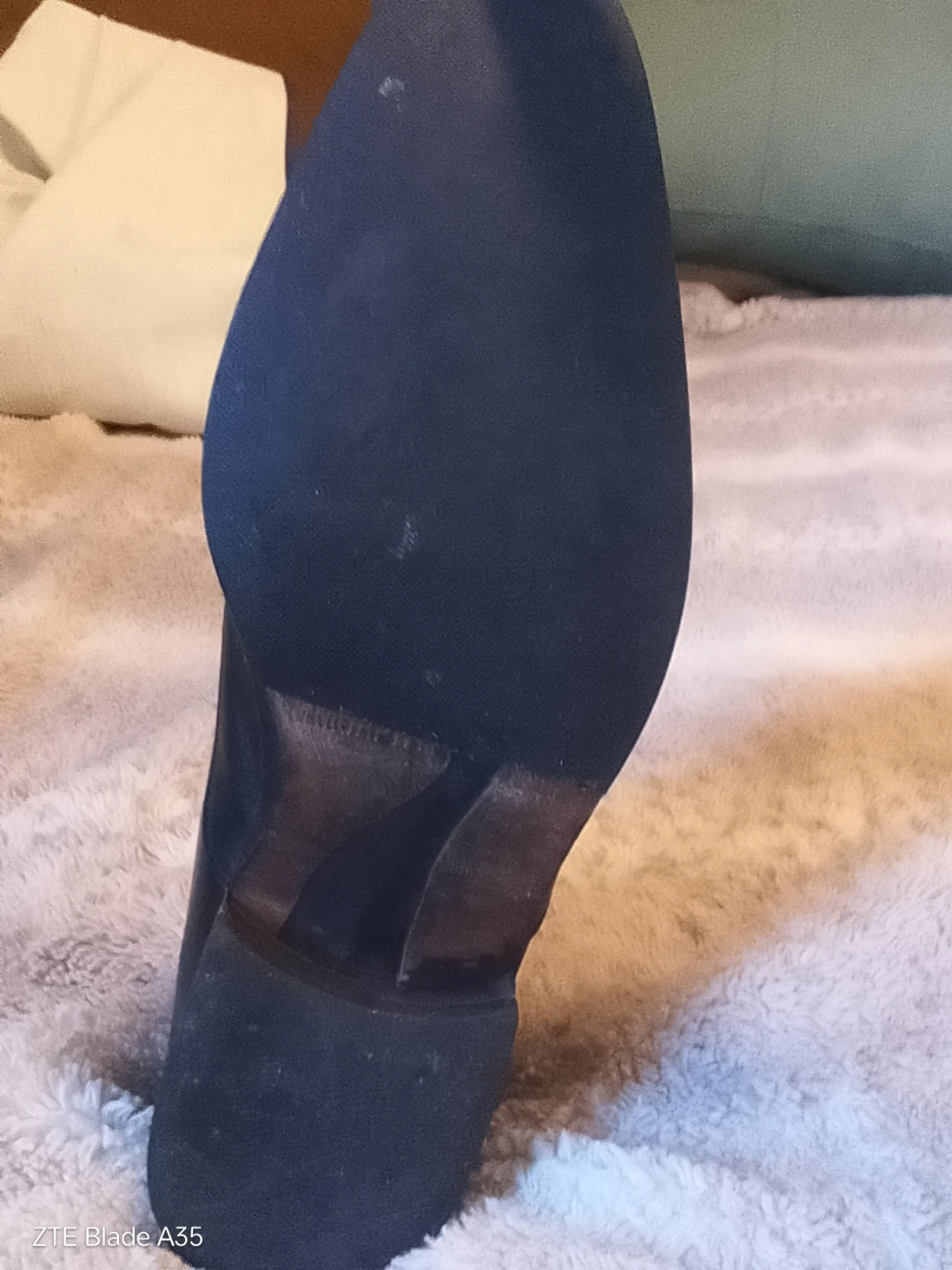 Black Leather Loafers by Johnston and Murphy size 11 - photo 5