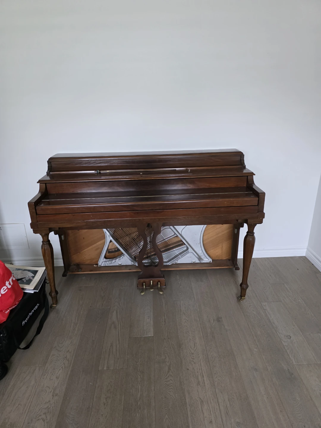 Upright Piano - Dark Wood