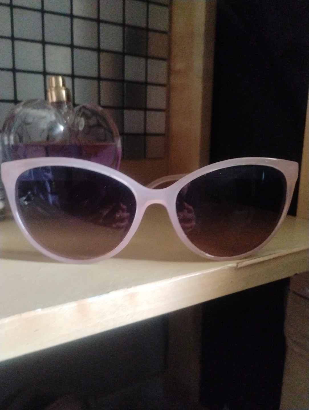 Pink Cat-Eye Sunglasses