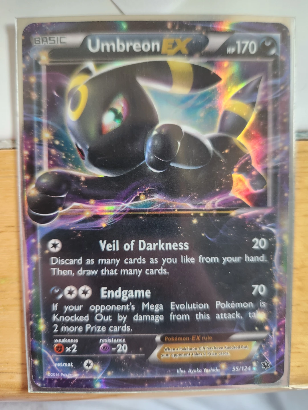 Umbreon EX Pokémon Trading Card