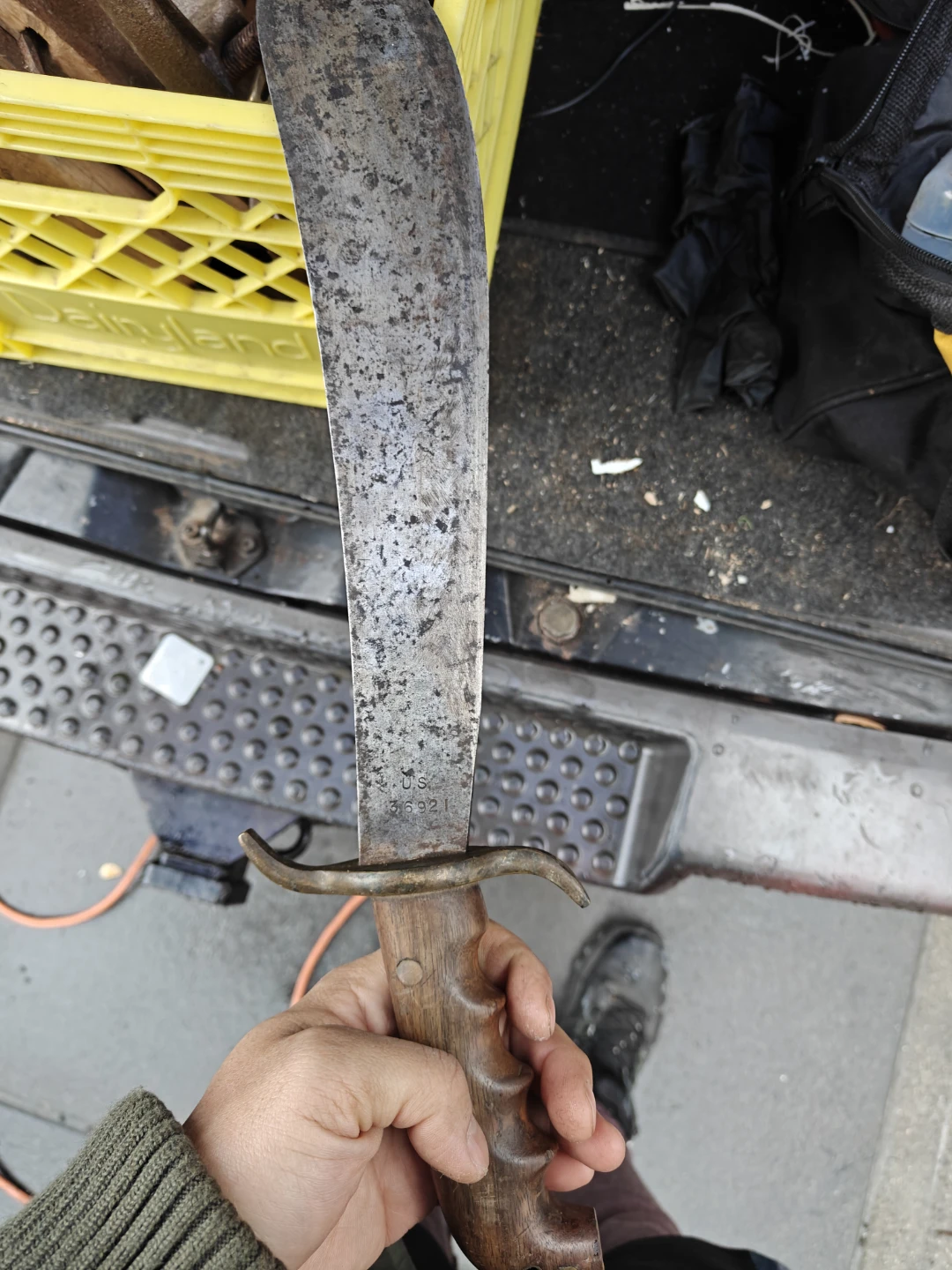 Vintage U.S. Machete Knife 1912
