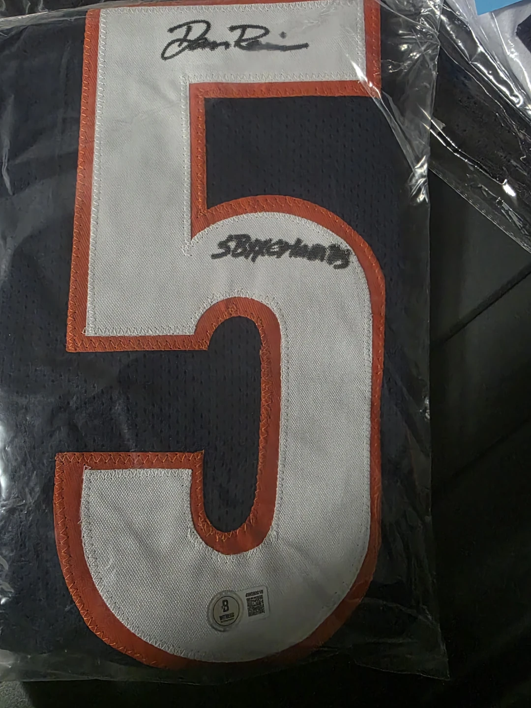 Chicago Bears Jersey #53 Signed