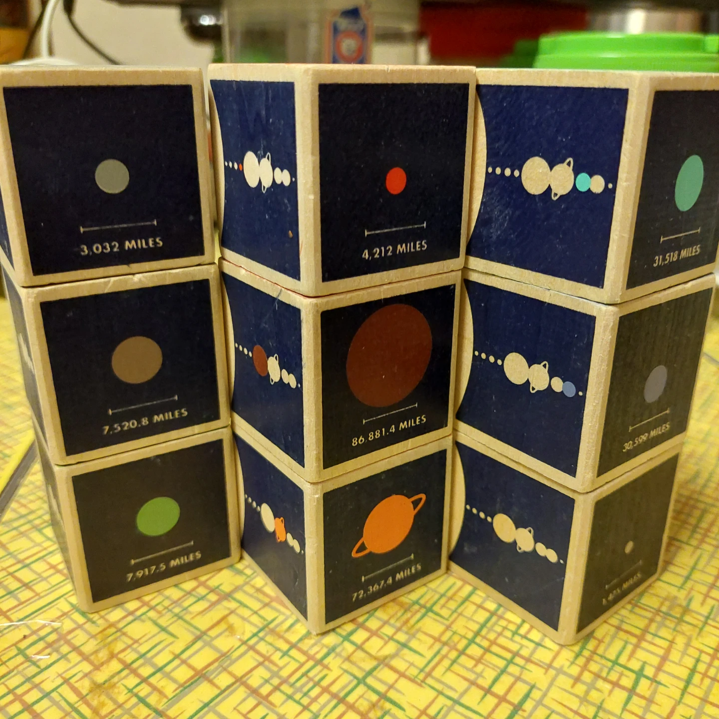 Uncle Goose - 9 Planet Wooden Blocks Set - photo 5