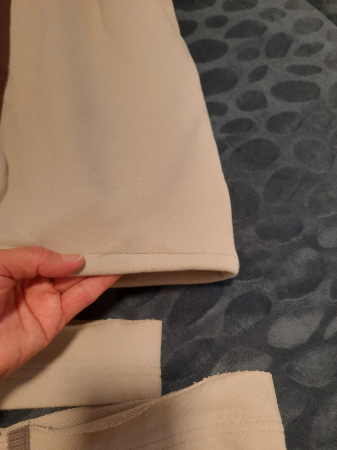 Hemming pants