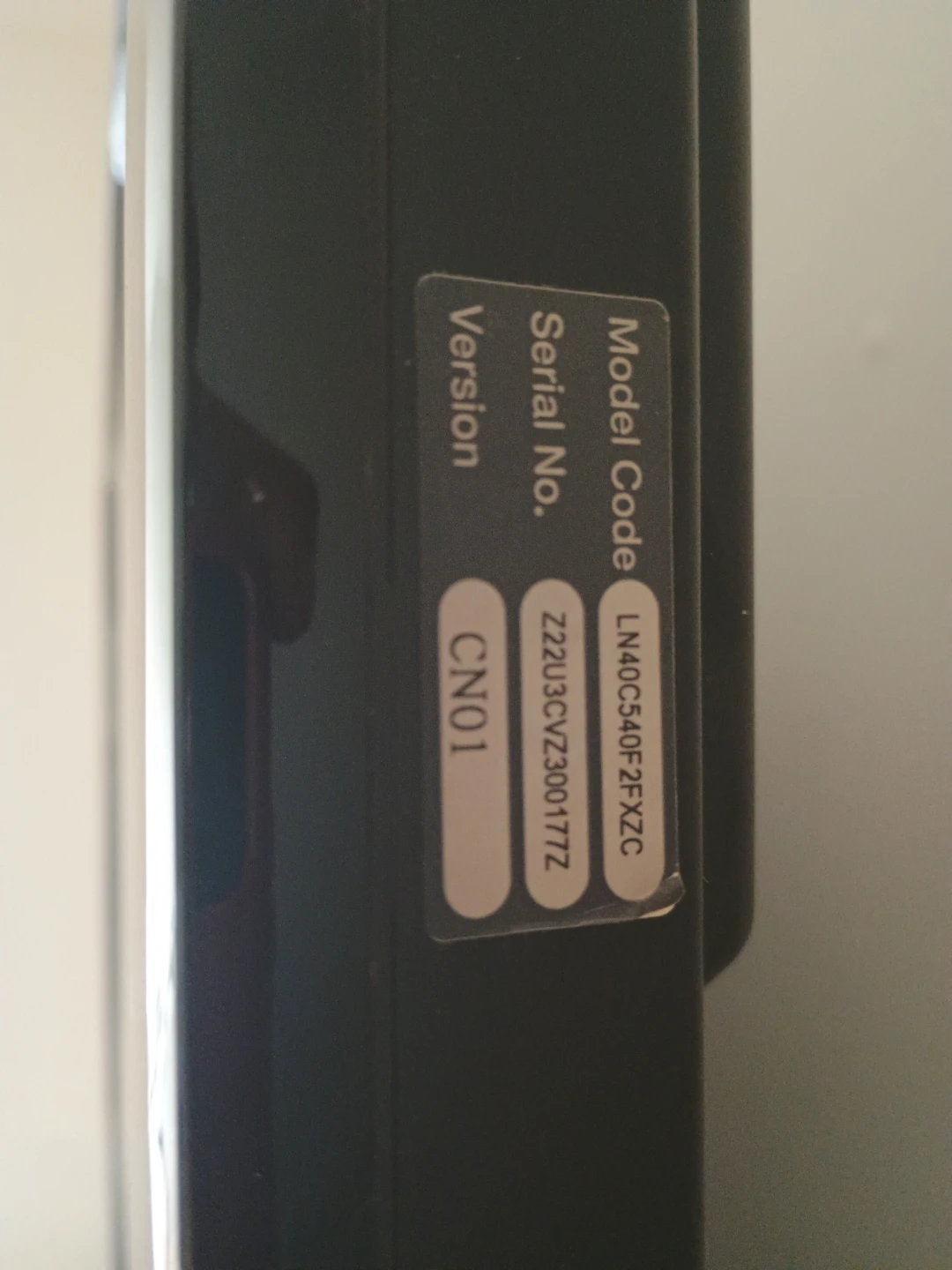 Samsung 40" HD TV LN40C540F2FXZC - photo 5