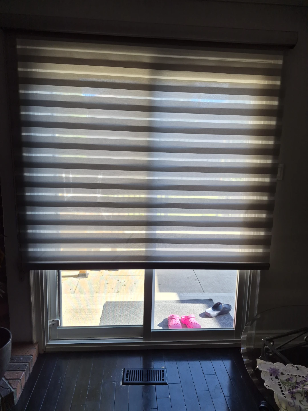 Sheeer Roller Blinds for living room  84 by 66 - photo 2