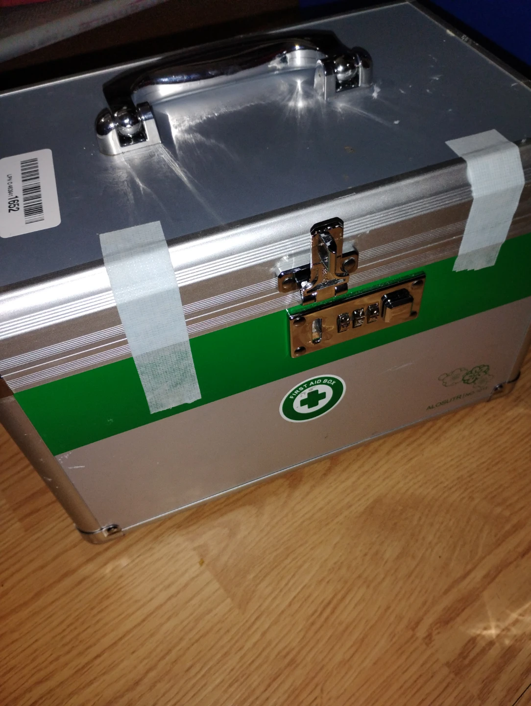 Aluminum First Aid Box with Combination Lock - photo 2