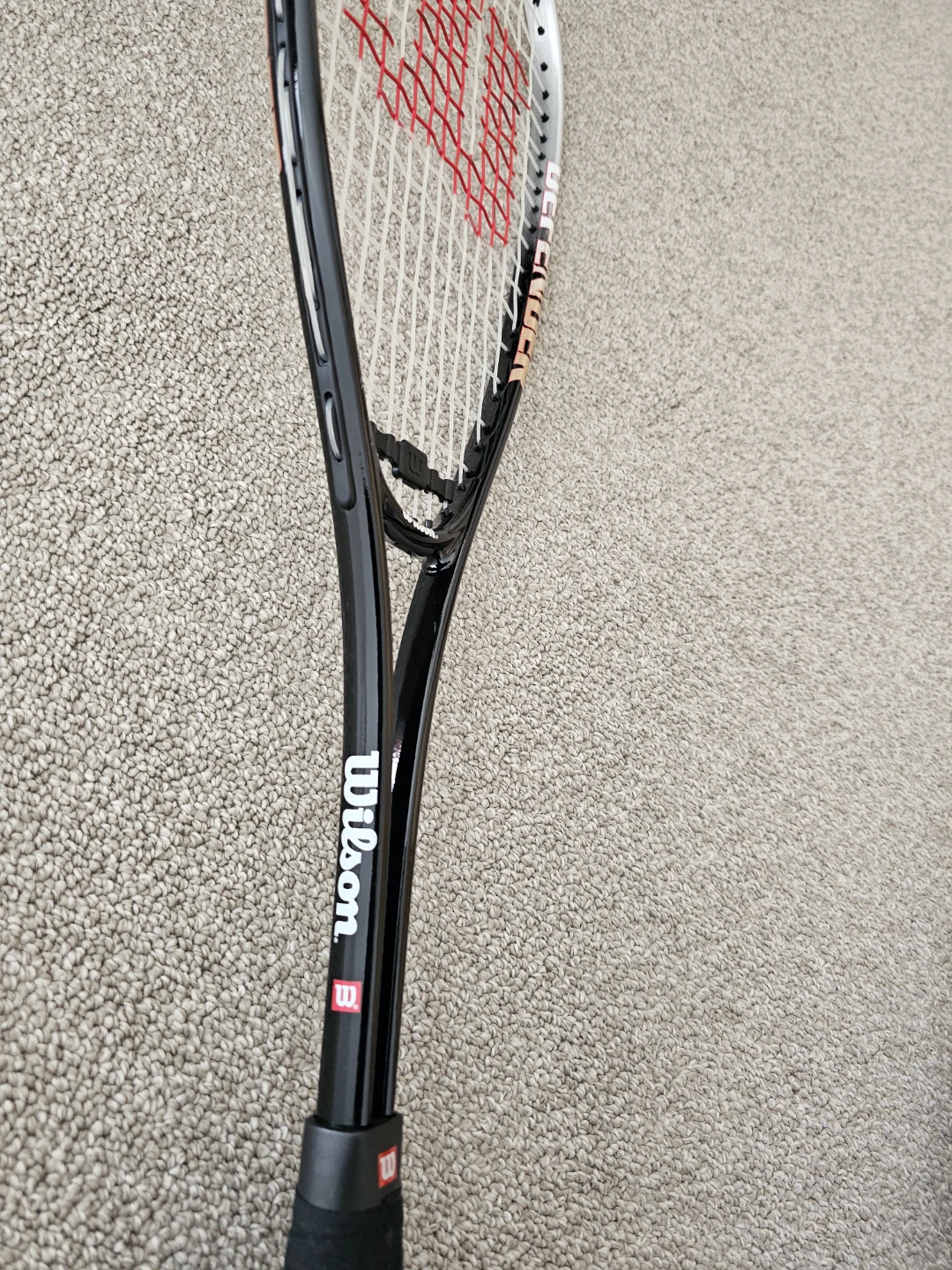 Wilson Defender Aluminum Squash Racquet - photo 2