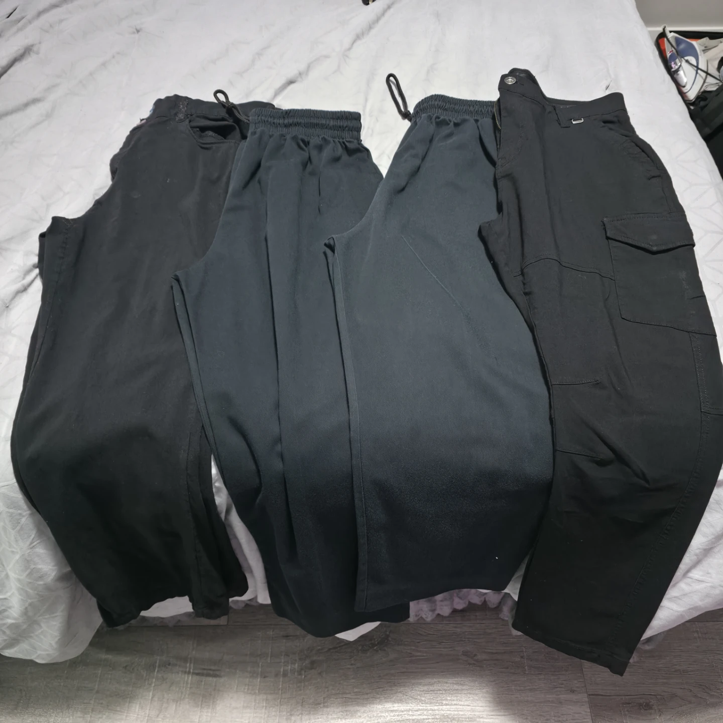 Four Pairs of Pants - Black