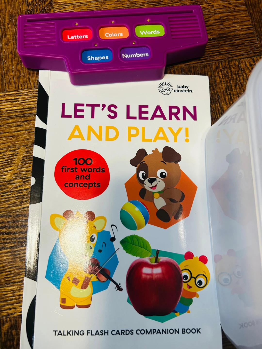 Baby Einstein Let's Learn and Play! Talking Flash Card - photo 2