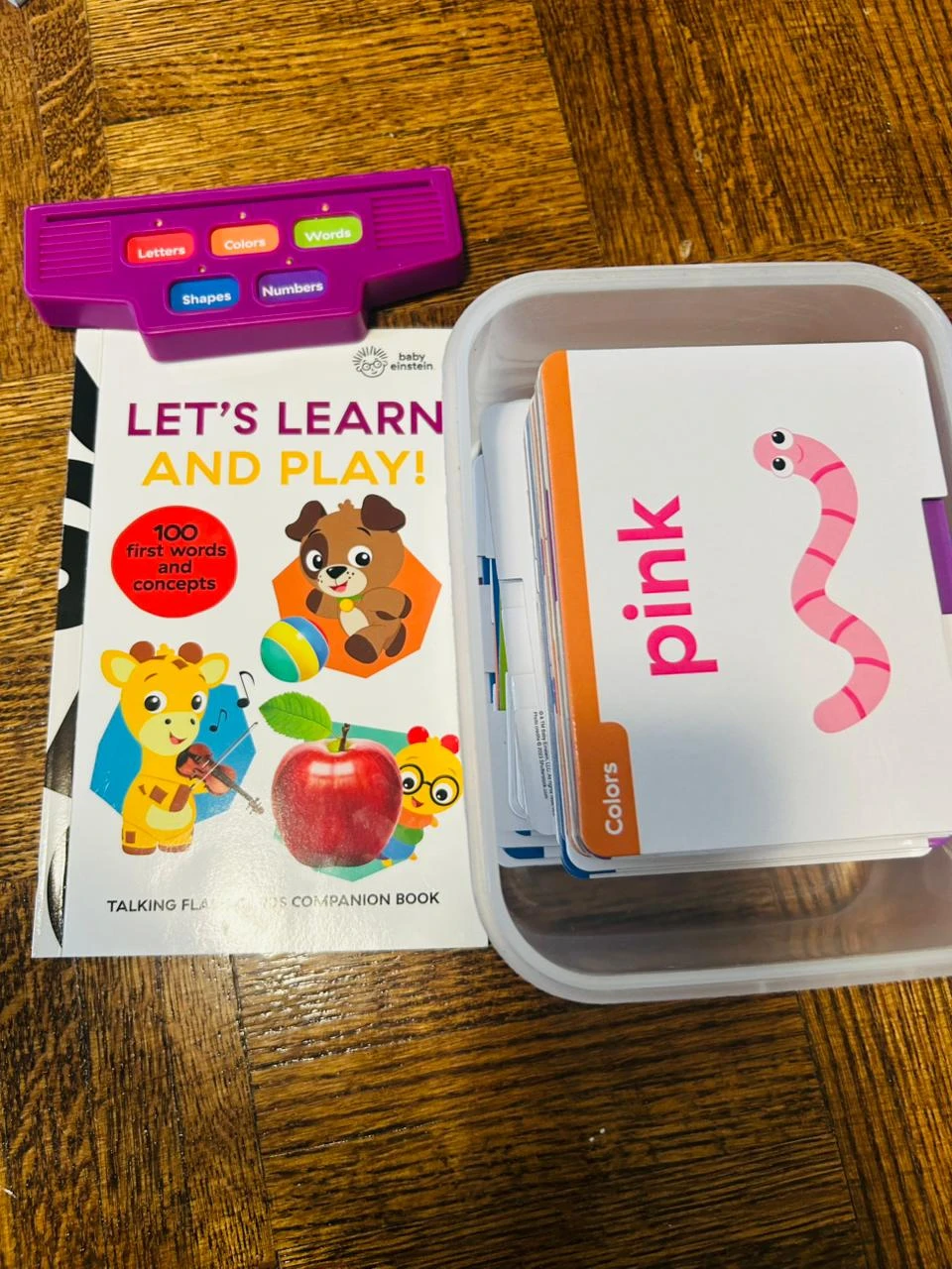 Baby Einstein Let's Learn and Play! Talking Flash Card - photo 3