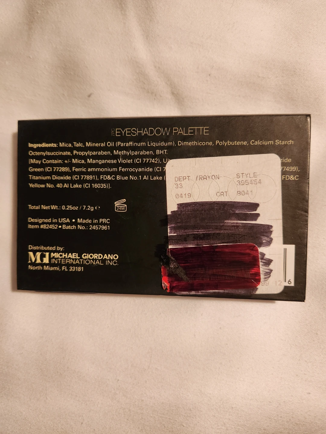 MAX STUDIO 7PC Eyeshadow Palette - photo 3