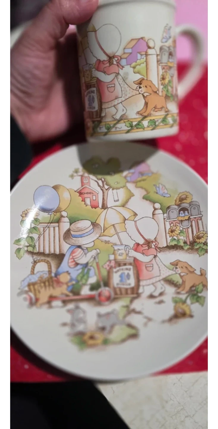 Country Kids Collector's Mug & plate Set