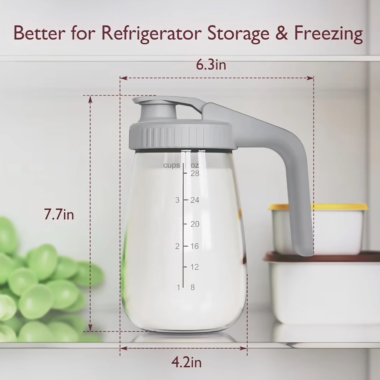 Momcozy Breastmilk Storage Pitcher 32 oz - photo 2