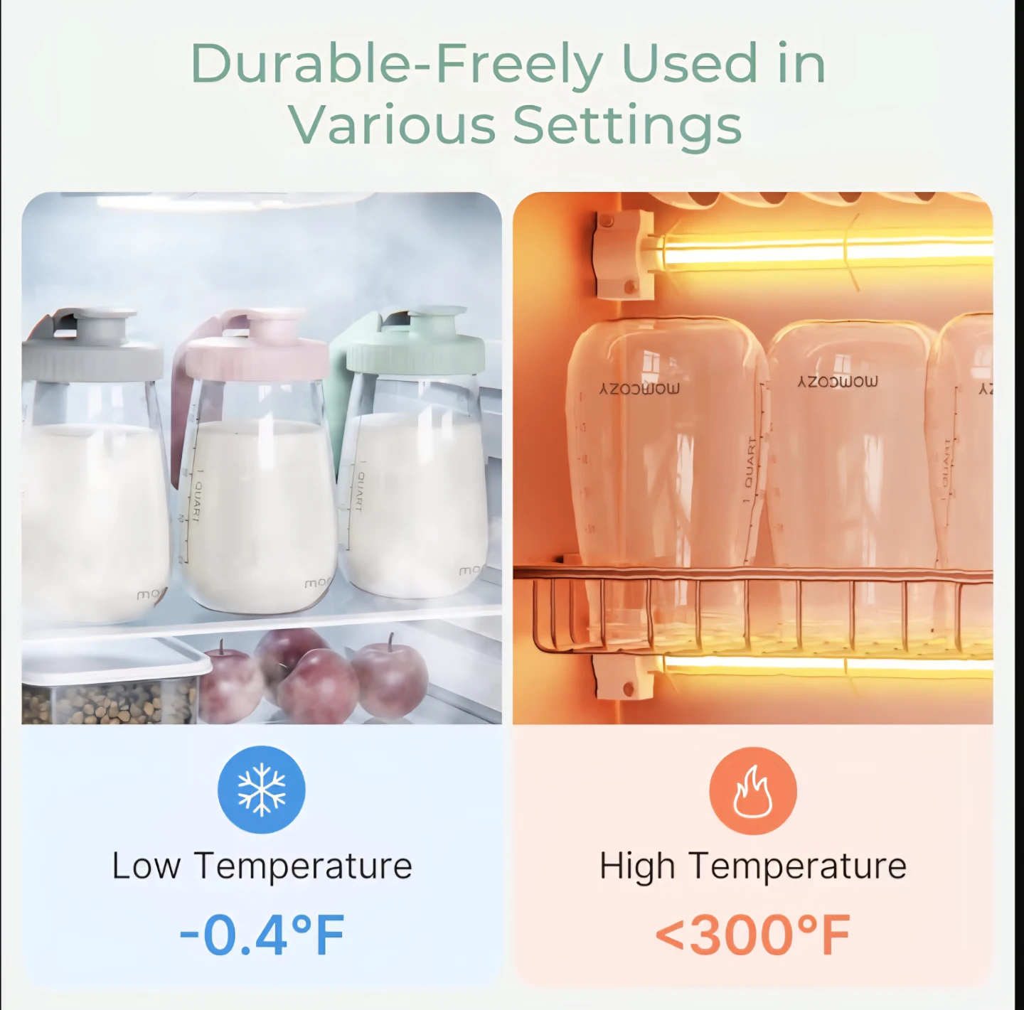 Momcozy Breastmilk Storage Pitcher 32 oz - photo 4