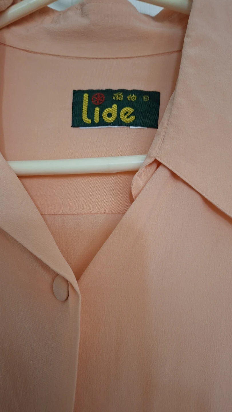 Lide Peach Button-Up Shirt with Pockets - photo 3