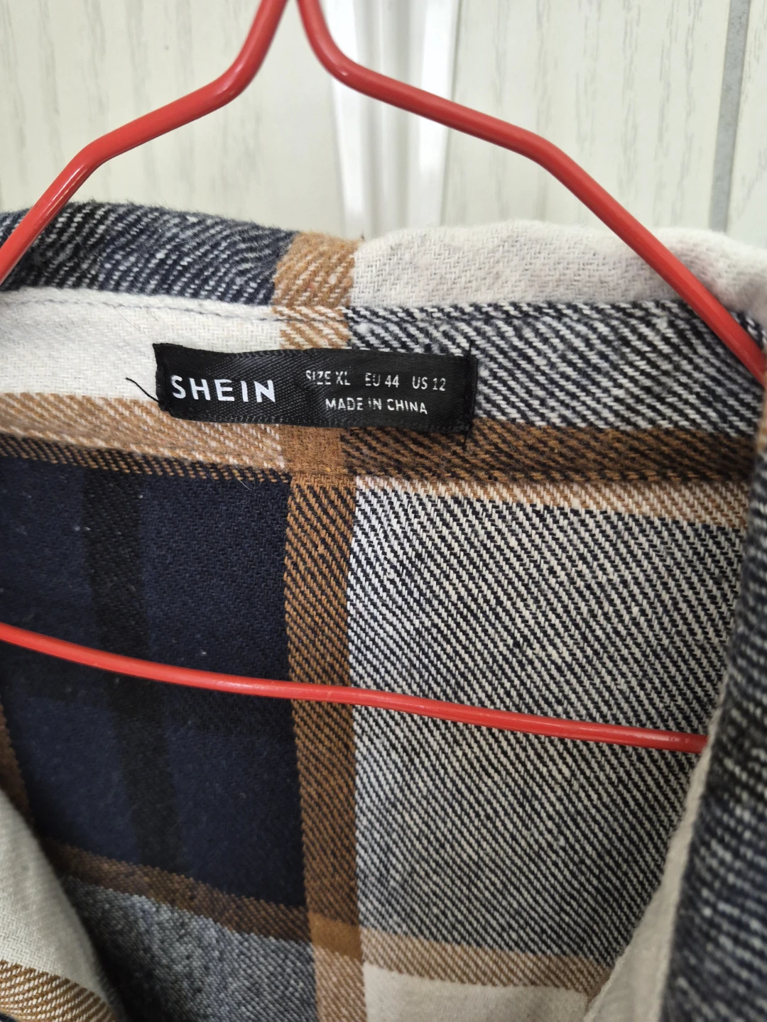 SHEIN Plaid Shirt Jacket XL - photo 2