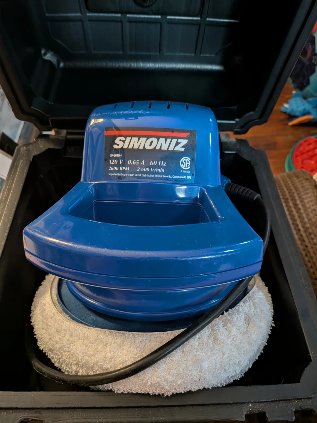 SIMONIZ Orbital Polisher with Case