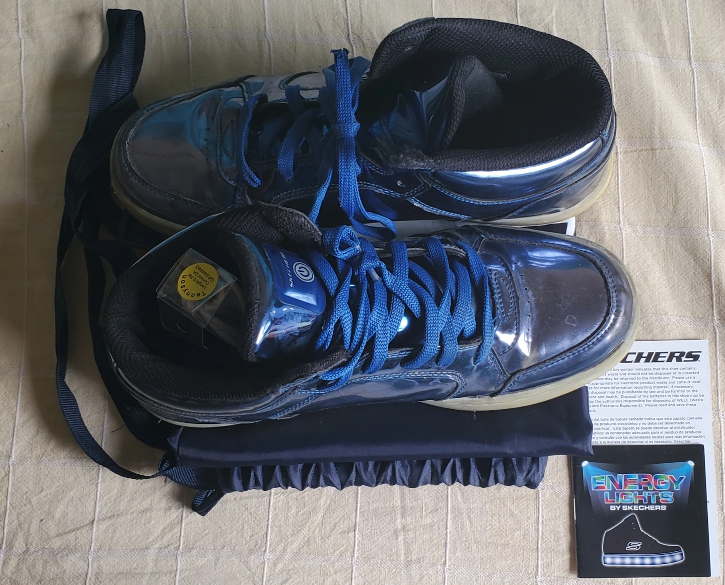 Cool Blue Shoes