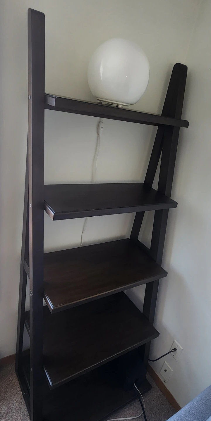 5-Shelf Ladder Bookcase