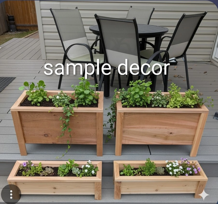 Cedar Planter Box