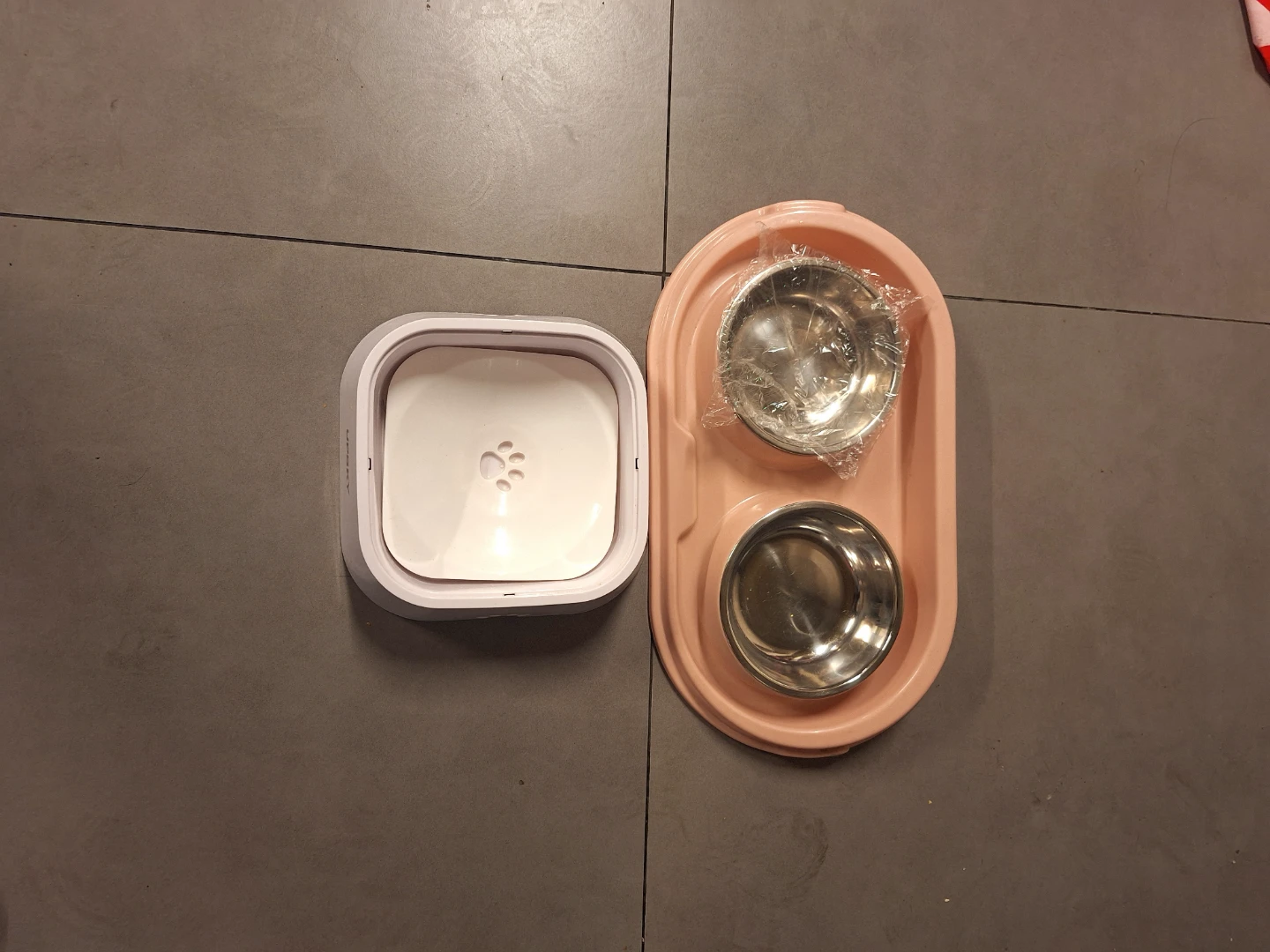 UPSKY Pet Food and Water Bowl Set