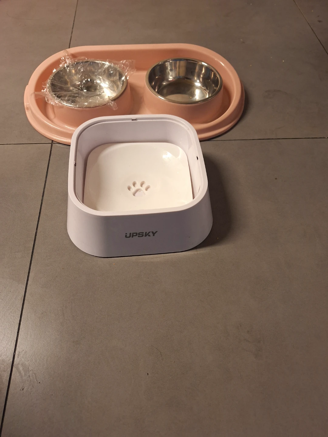 UPSKY Pet Food and Water Bowl Set - photo 3