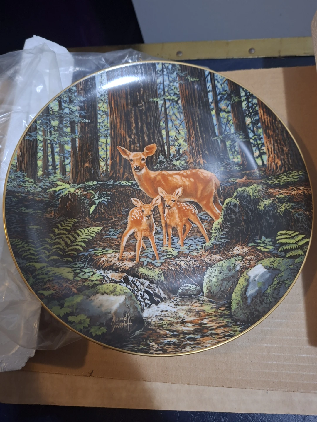 Friends of the Forest "Forest Alert" Decorative Plate