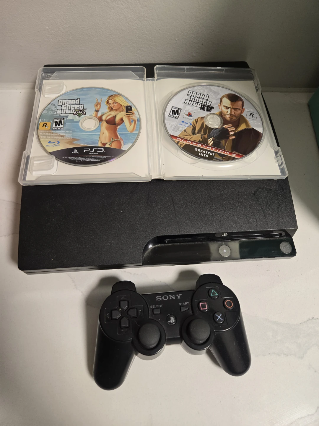 Sony PlayStation 3 with Grand Theft Auto IV & V - photo 2