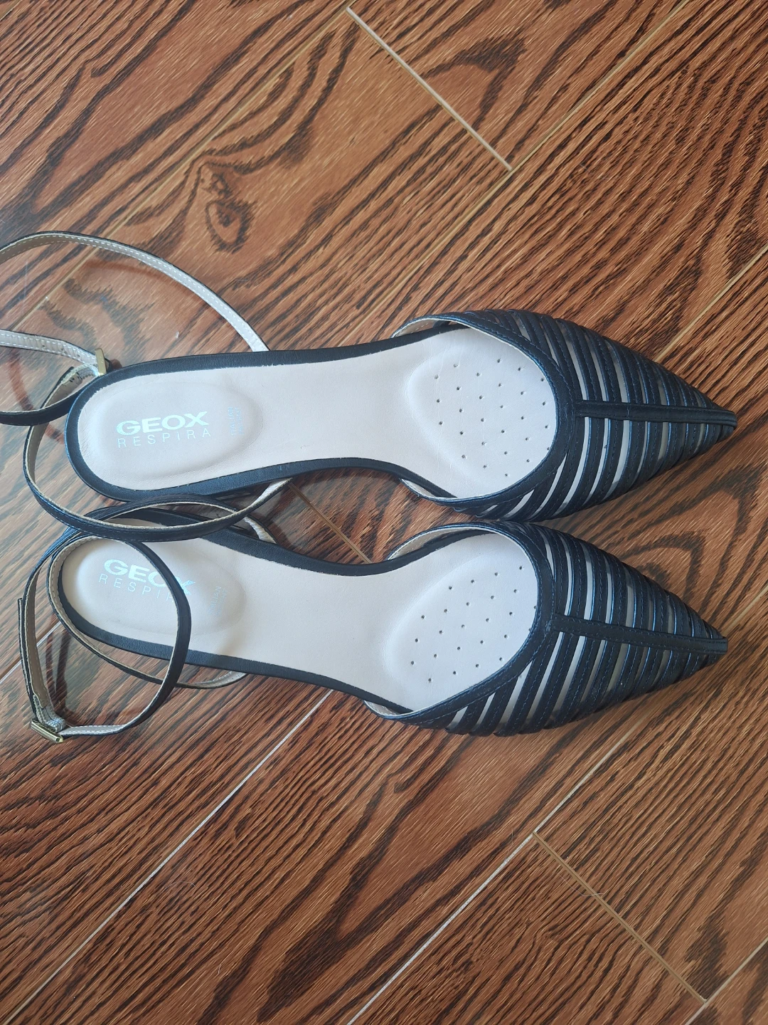 Geox Respira Black Mesh Ballet Flats - photo 2
