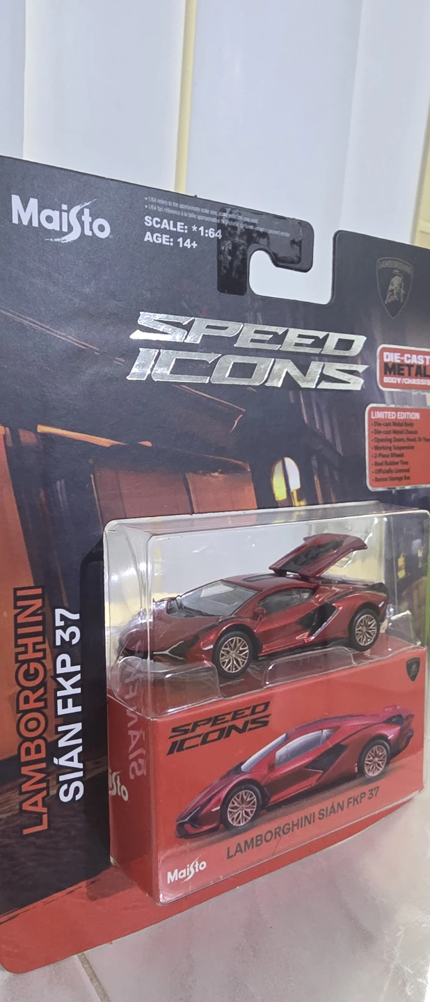 Lamborghini Sián FKP 37 Die-Cast 1:64 Scale Model Car - photo 2