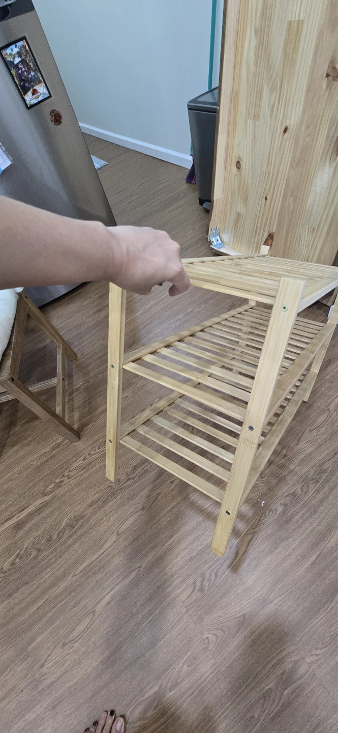 3-Tier Bamboo Shoe Rack