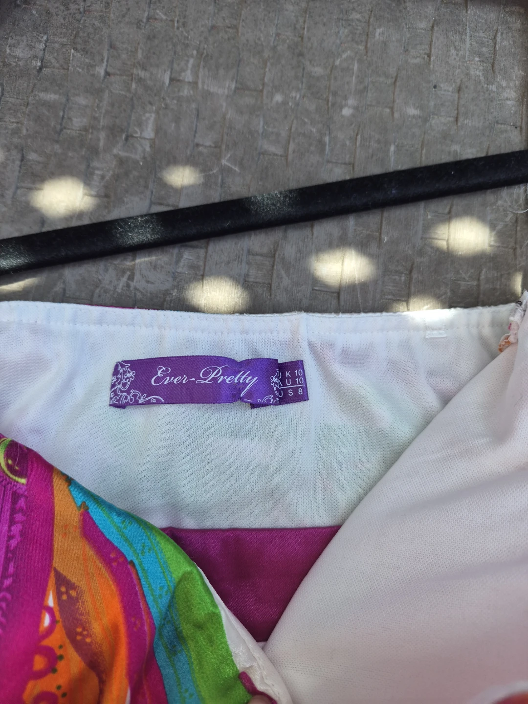 Ever-Pretty Strapless Dress with Colorful Paisley Print - photo 3