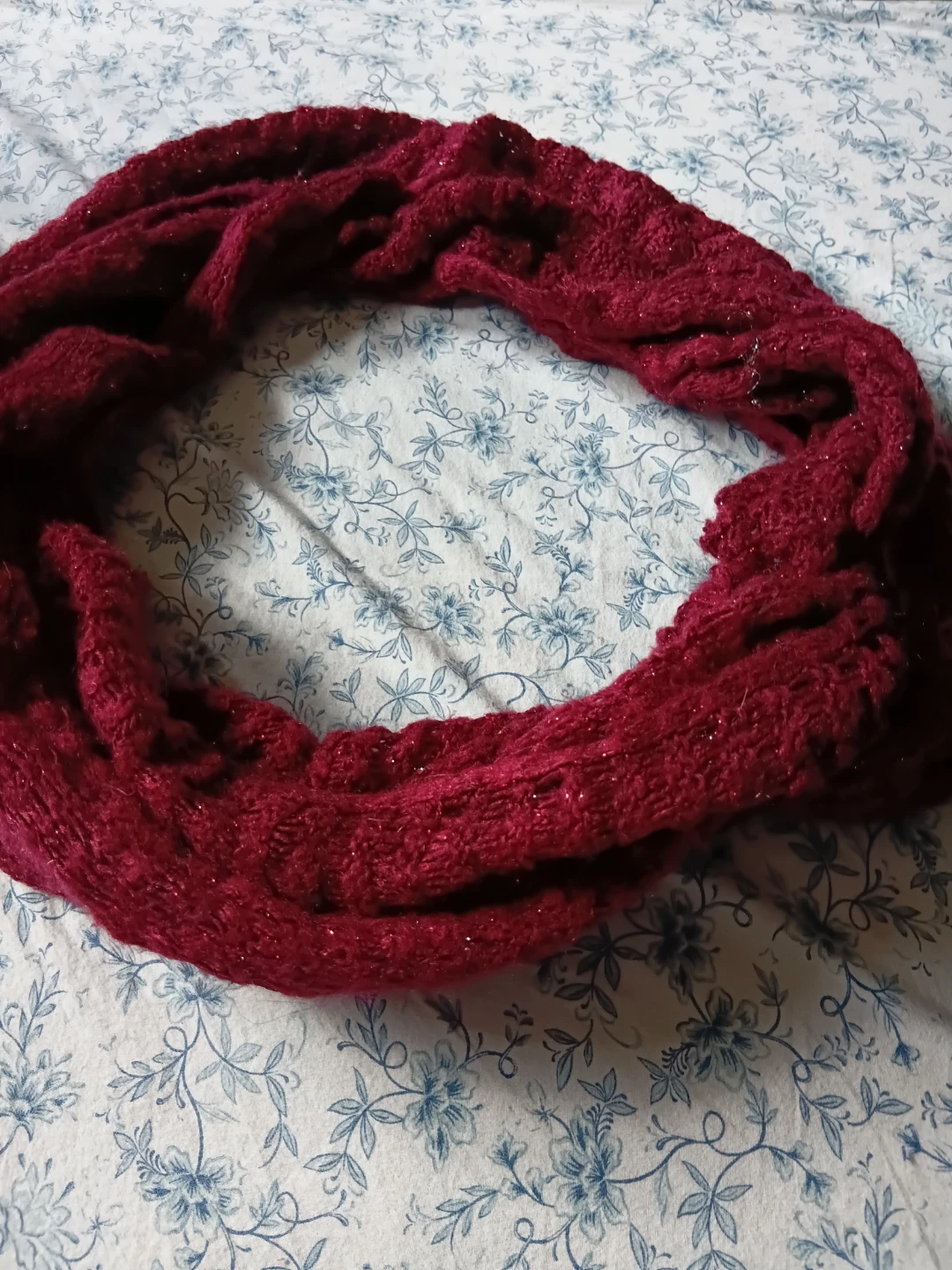 Infinity Scarf - Burgundy