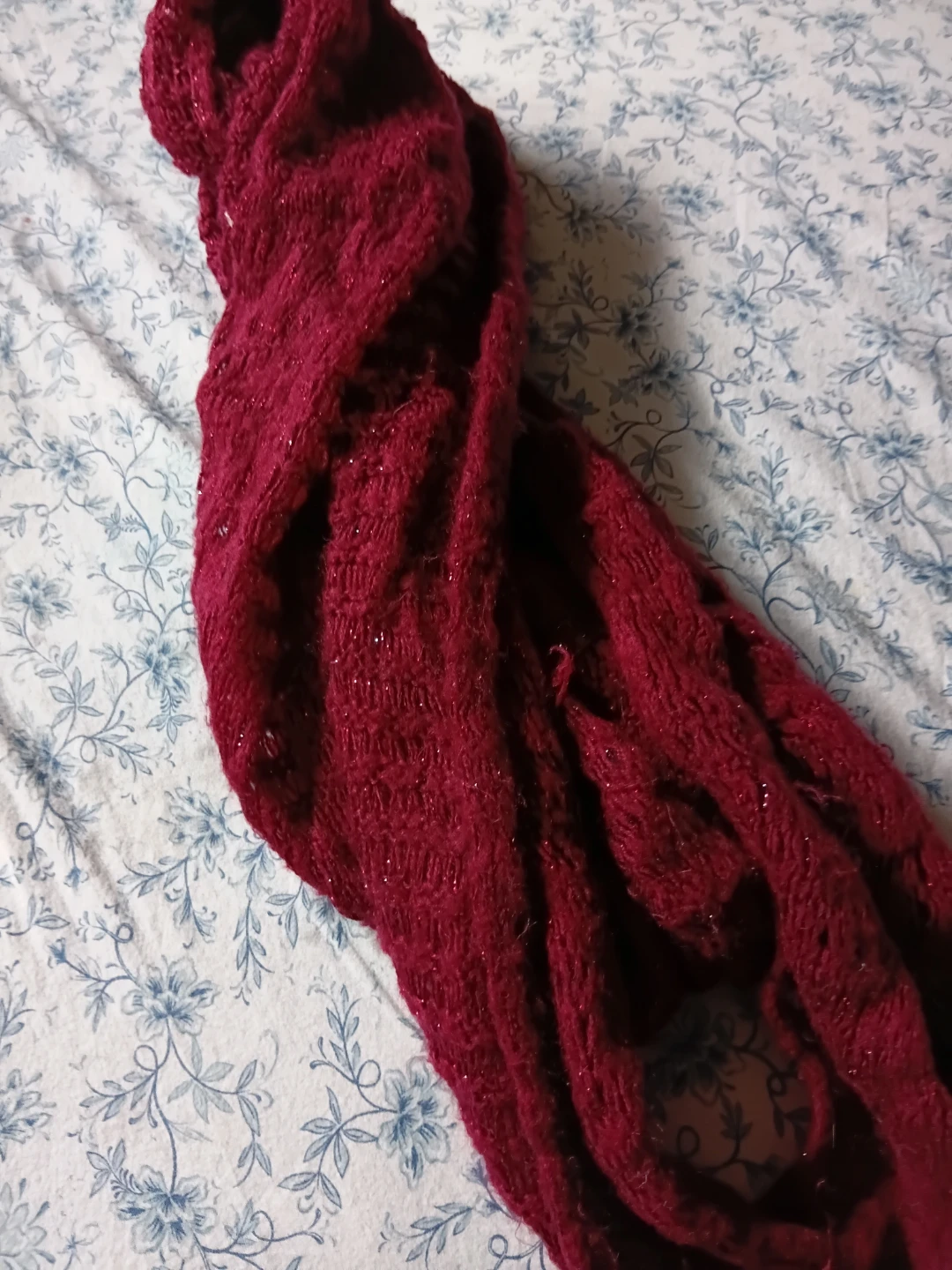 Infinity Scarf - Burgundy - photo 2