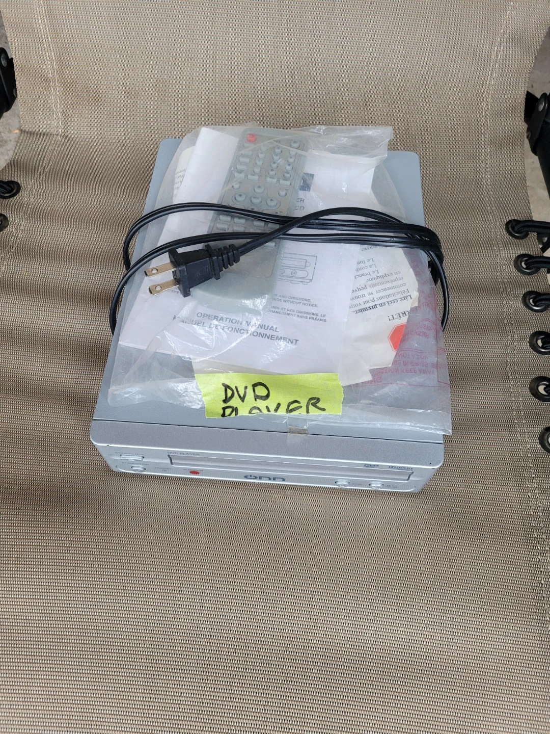 ONN DVD Player with Remote