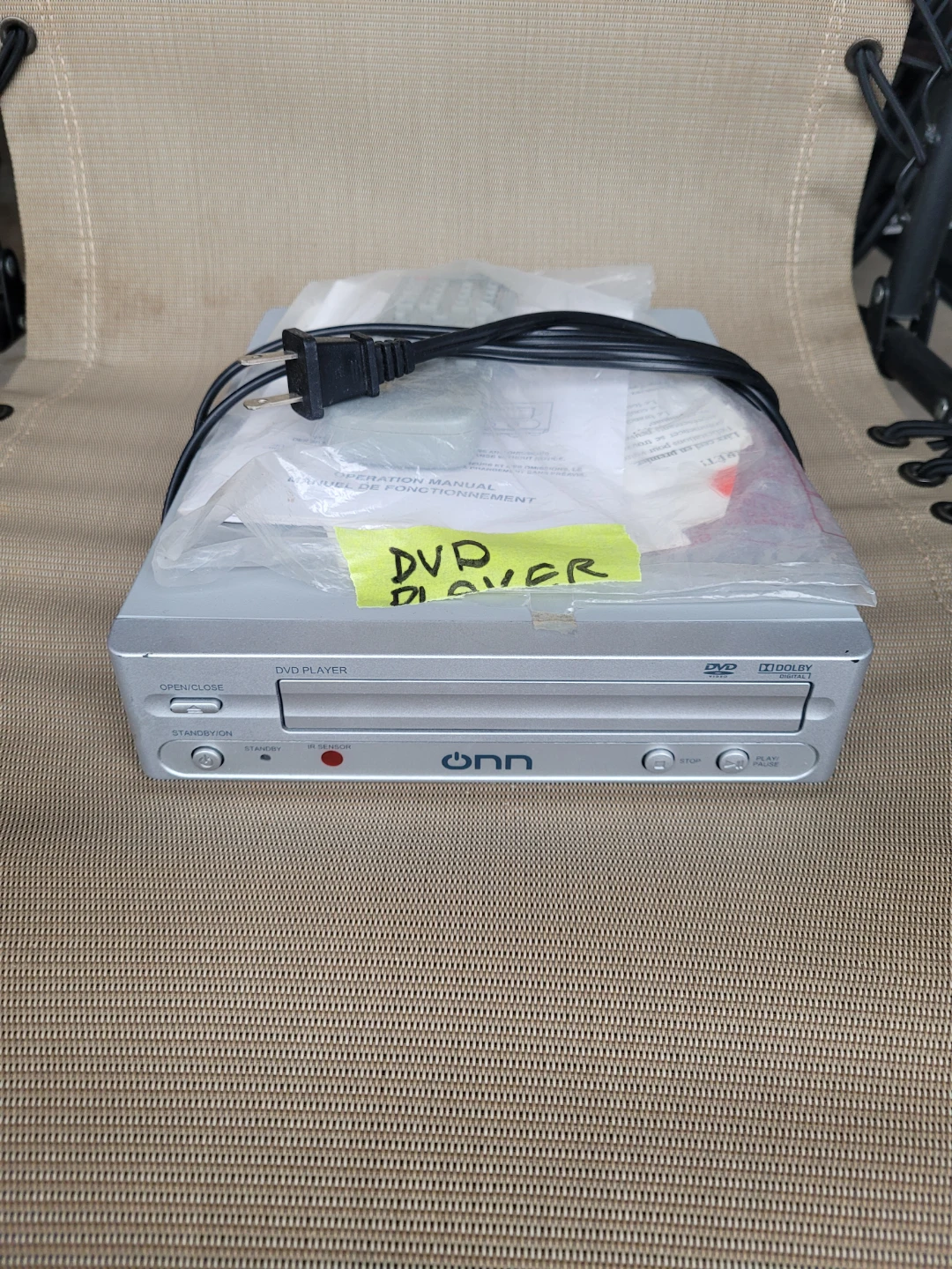 ONN DVD Player with Remote - photo 2