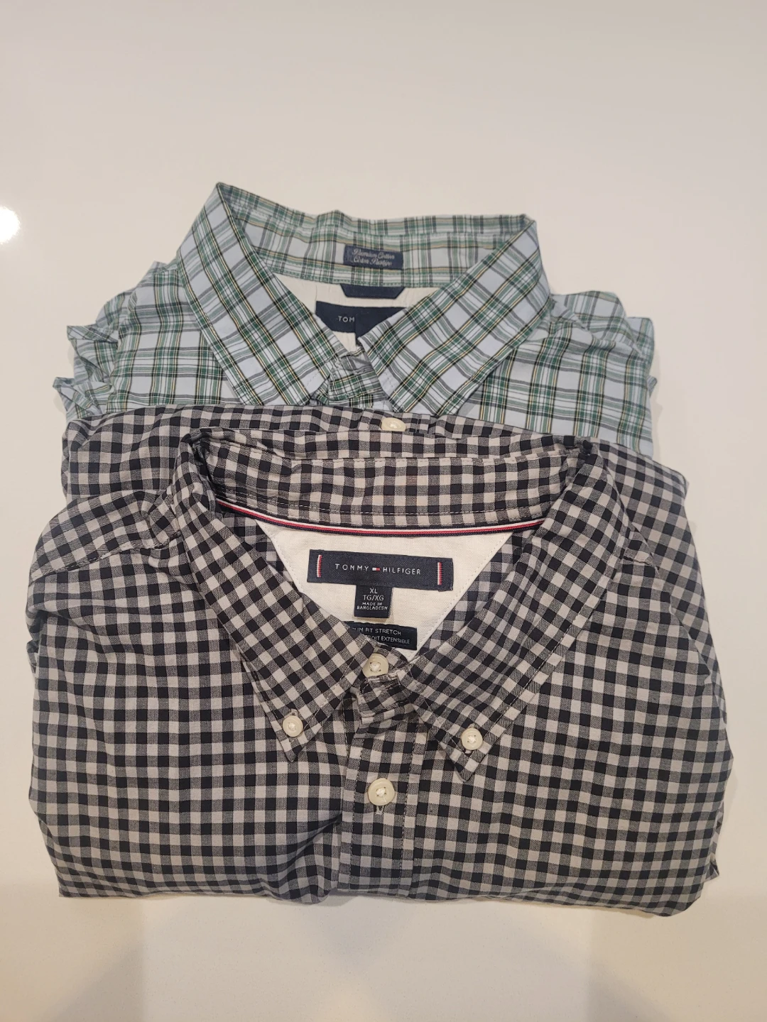 XL - 2x Men’s Long Sleeve Button Down Shirts Bundle T. Hilfiger