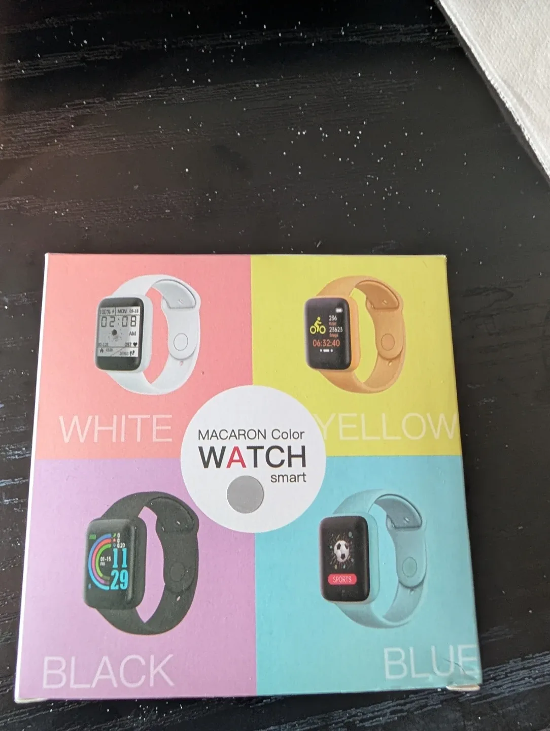 Macaron Color Smart Watch