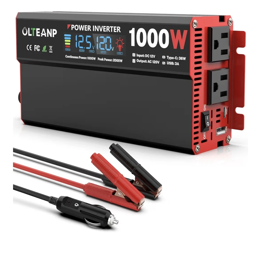 OLTEANP 1000W Power Inverter